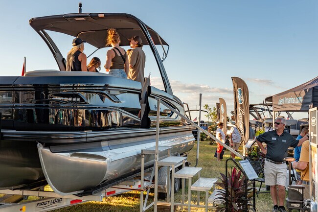The Fort Myers Boat Show invites residents to check out boats and gear near Fort Myers Shores.