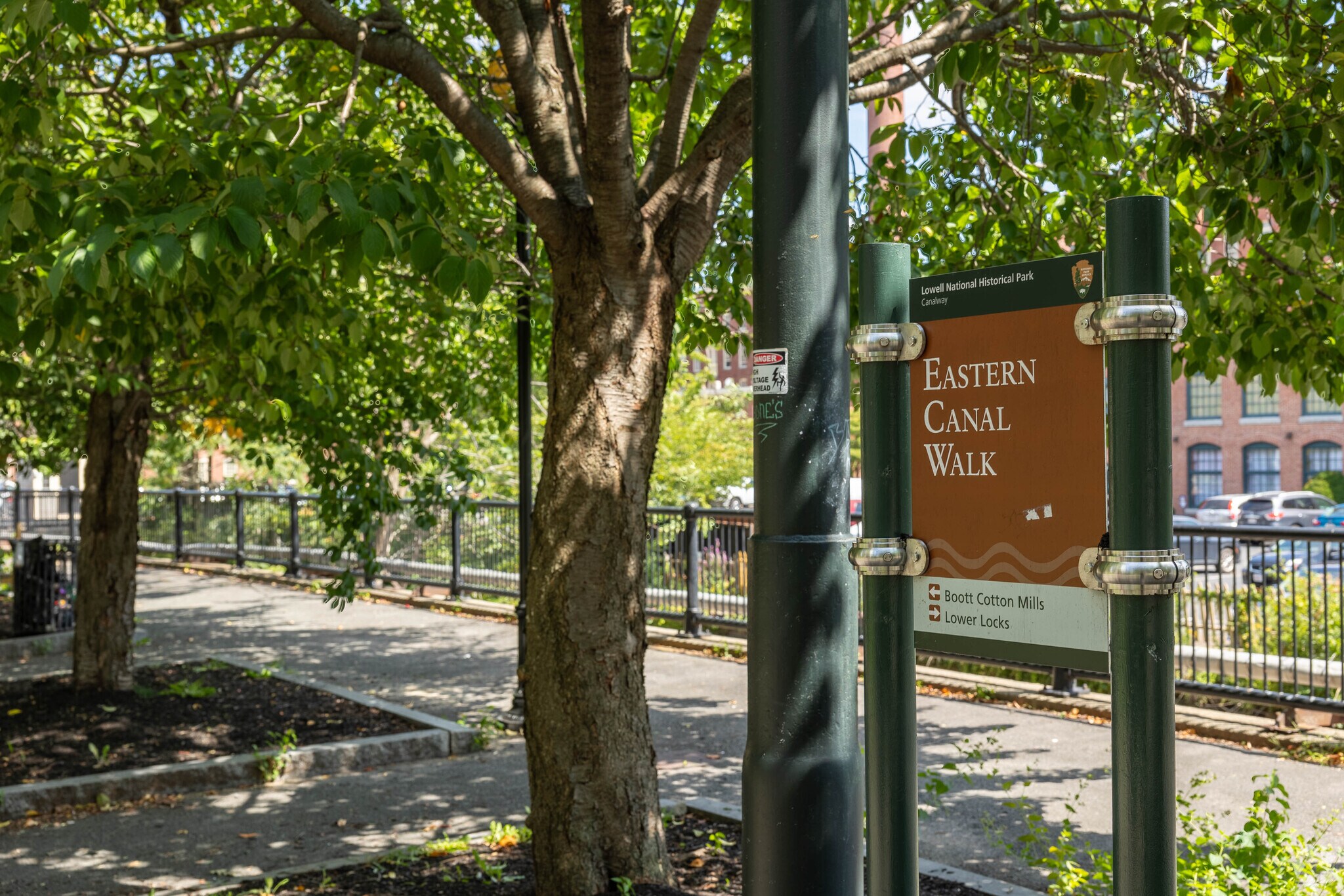 Eastern Canal Walk is a great way to see Centralville on foot when visiting Lowell.