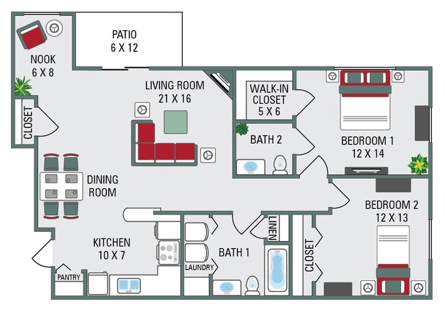 Crystal Springs Apartments, Appleton, WI 54913 - photo 2