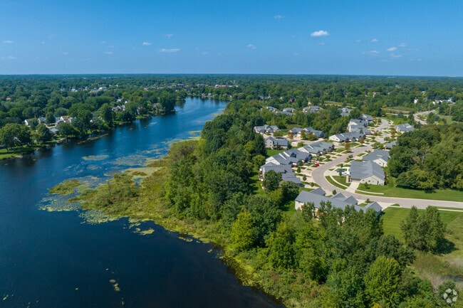 Mill Pond in Fenton supports wildlife and a new community of residents.