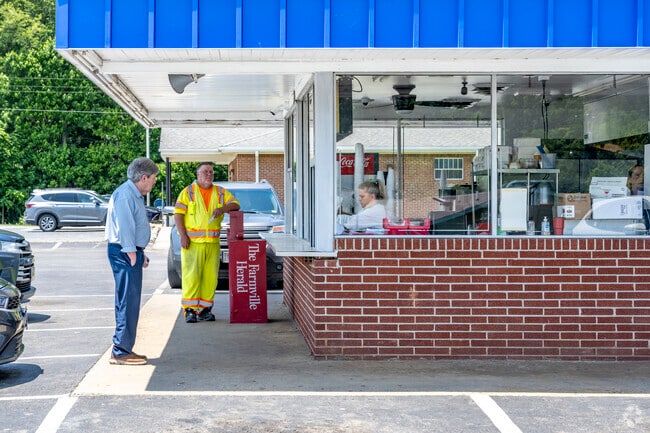 The Dillwyn Dairy Freeze is a popular stop on a hot day.