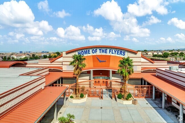 There's plenty of school spirit at Wilbur & Theresa Faiss Middle School, Rhodes Ranch, NV.