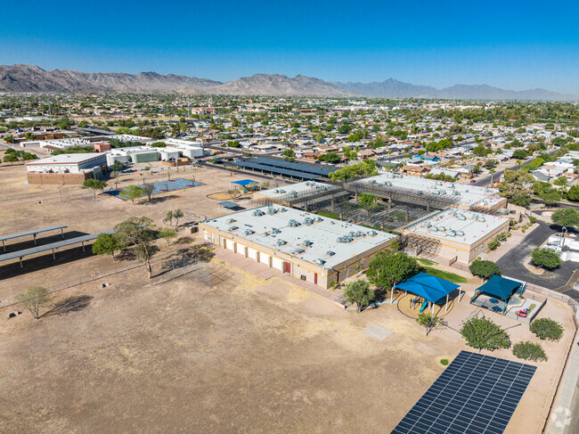 Contextual view of John F Kennedy Elementary School.