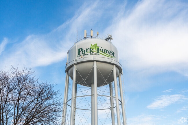 Park Forest is known for its two iconic water towers.