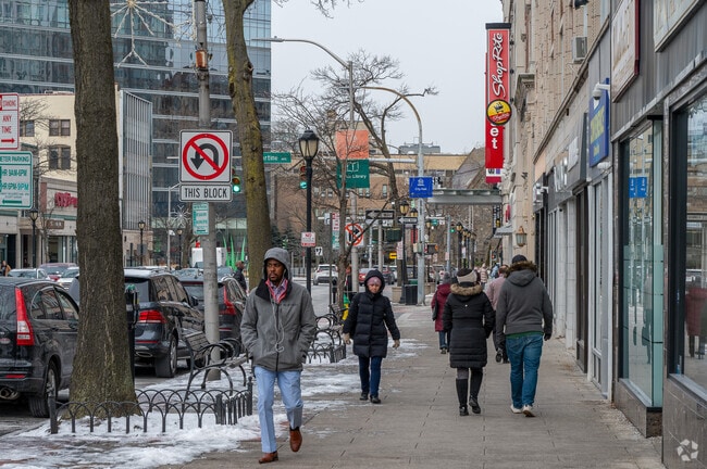 Shops and amenities are just steps away in Downtown White Plains.