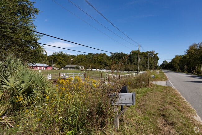 Most of Lamarville is a rural setting.