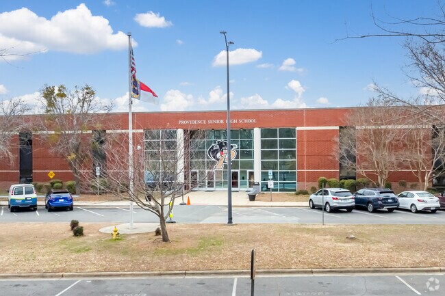 Providence High School is sits just on the edge of the community of Lansdowne.