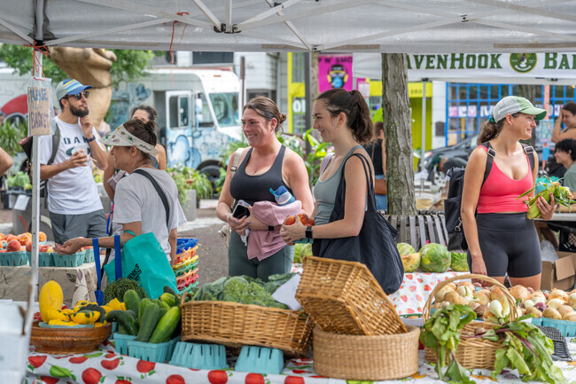 Get fresh produce and more at the Adams Morgan Farmers Market.