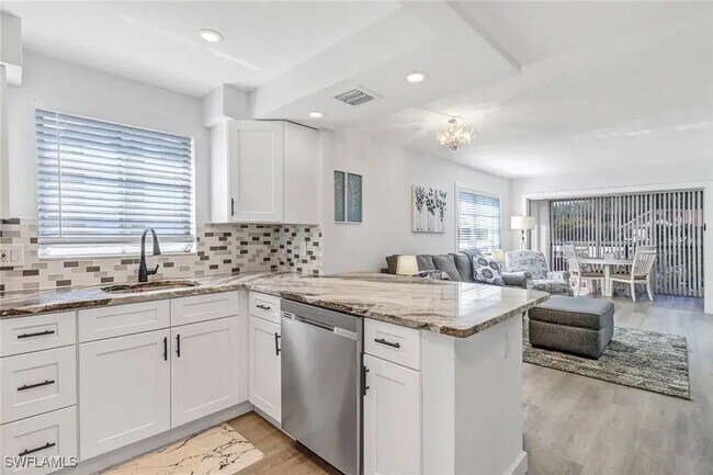 Kitchen & Living Room