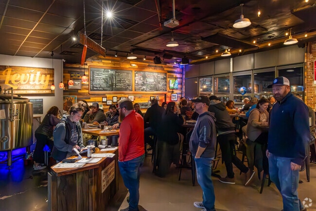 Stop in to Levity Brewing Company in Indiana for great beer and live music.