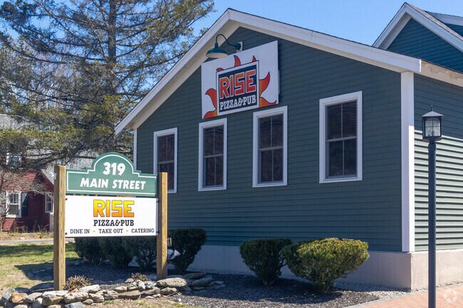 Local residents love Rise Pizza in Cumberland Center.