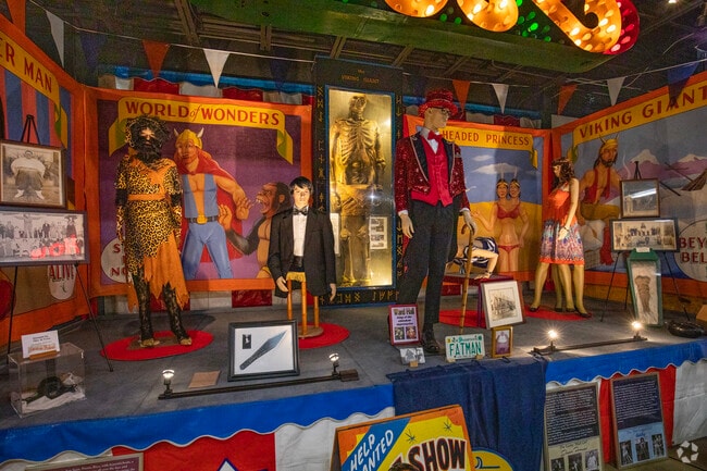 The Showmen's Museum in Gibsonton is a unique attraction in the neighborhood.