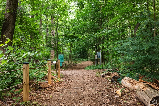 Outdoor lovers in Lindmoor Woods–Valley Brook Estates can explore nearby walking trails and parks like the Clyde Shepherd Nature Preserve.