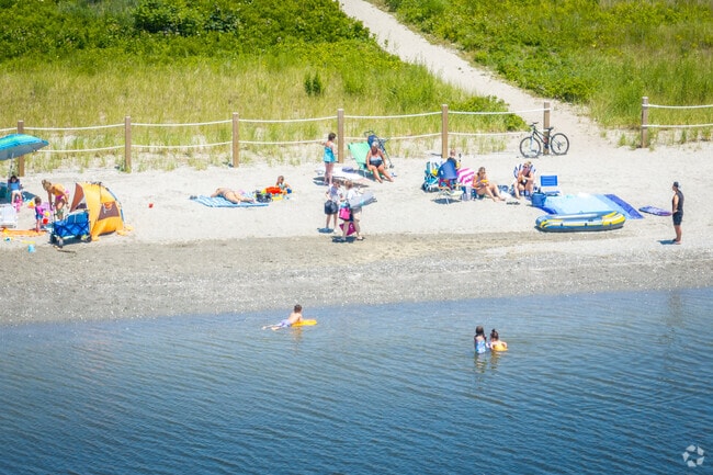 Enjoy a relaxing beach day with family and friends at Swansea Town Beach in North Swansea, MA.