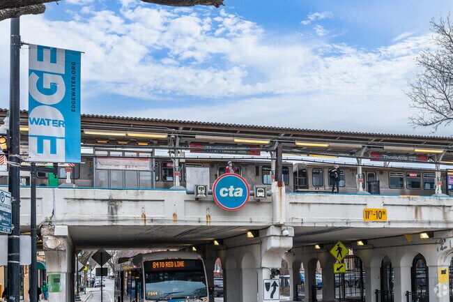 Residents of Edgewater have access to several CTA stations making commuting easy.