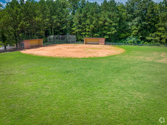 Baseball players can hit a home run at the Tucker Middle School baseball diamond.
