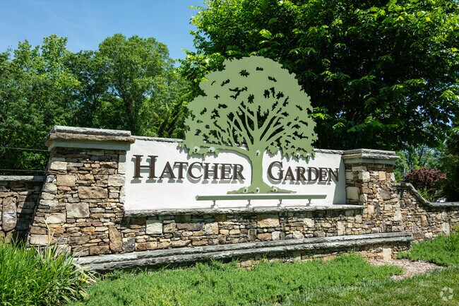 Hatcher Garden is a major attraction in the Park Hills neighborhood.