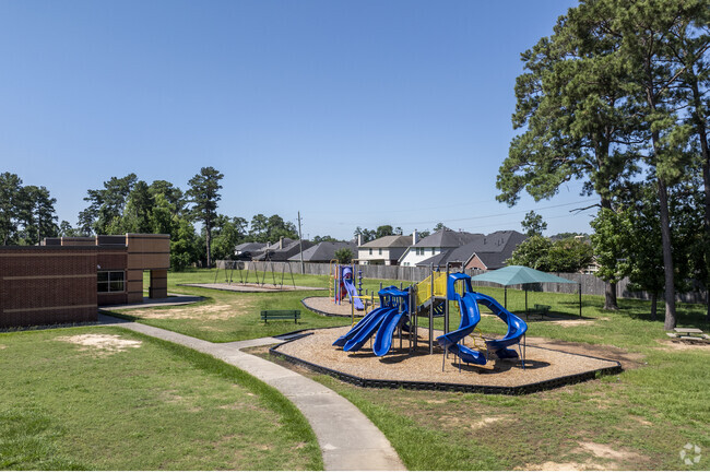 Kids have plenty of room to run and play on the playgrounds of Salyers Elementary School