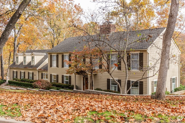 College Park has a wide array of architectural styles including this colonial revival home.