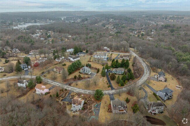 Gospel Hill homes have ample space between their neighbors.