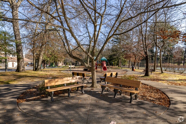 Rest under the shady trees and read a book at Bicentennial Park.
