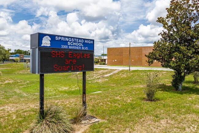 Springstead High School opened on December 1, 1975, and had its first graduation class in 1979.
