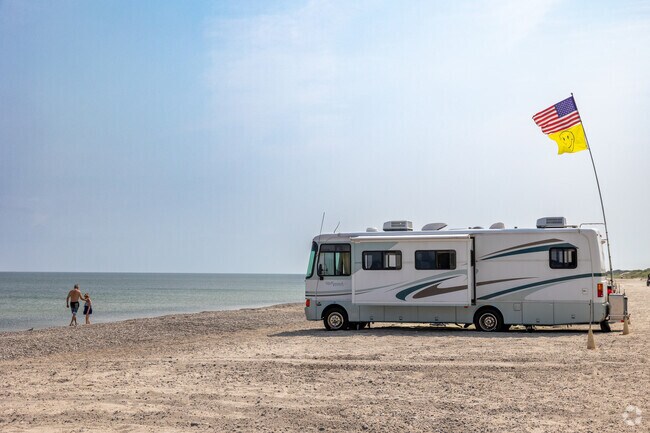 Wake up to seaside views on Sandy Neck Beach in West Barnstable.