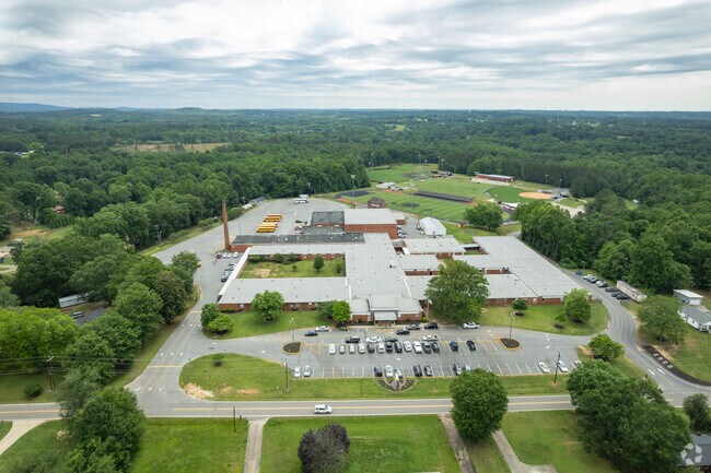 There is great parking available at East Rutherford High School.