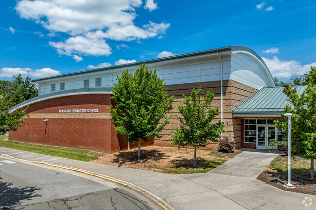 Douglass Elementary School serves almost 400 students.