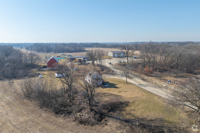 Koshkonong Trails School has an interesting campus.