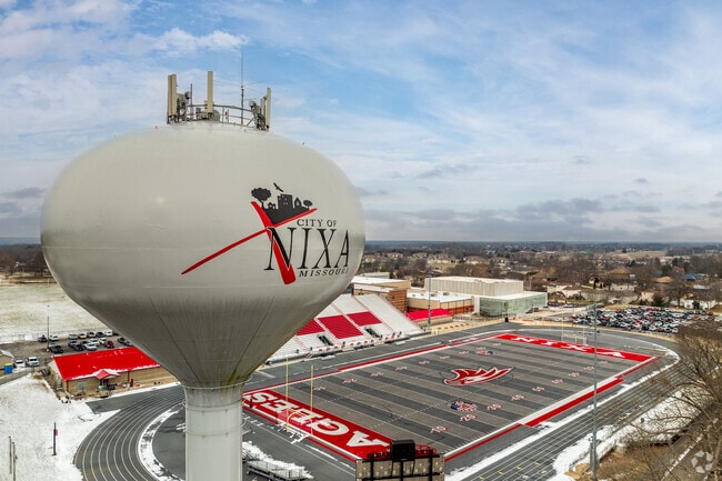 Nixa residents proudly support the Eagles.