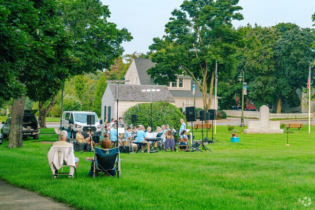 The Community Band Gather every summer to perform live at the Town Common in Chelmsford.