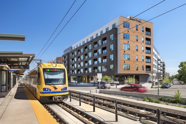 2700 University Apts & West Gate Light Rail Station