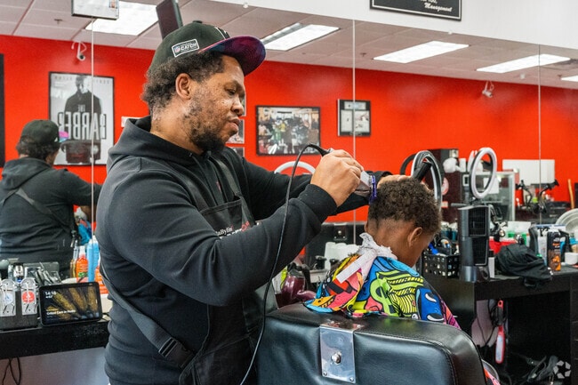 Stop by Like Dat 2 Barbershop in Congress Heights for a fresh lineup.