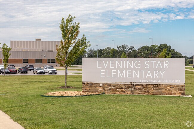 Evening Star Elementary in Bentonville serves grades kindergarten through fourth.