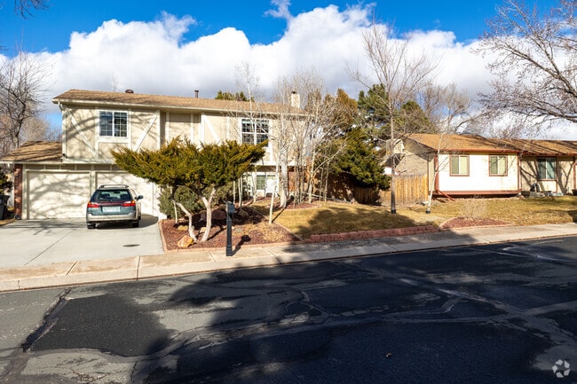 Two-story homes are common in Gateway Park, Colorado Springs.