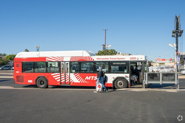 Public transportation is widely available throughout the Colina Del Sol.