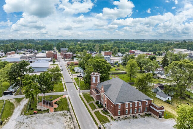 Summitville is a quaint town with well regarded schools.