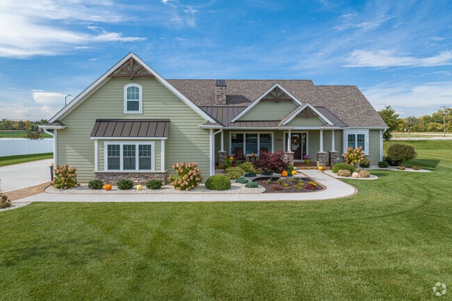 Somers features many modern-style homes.