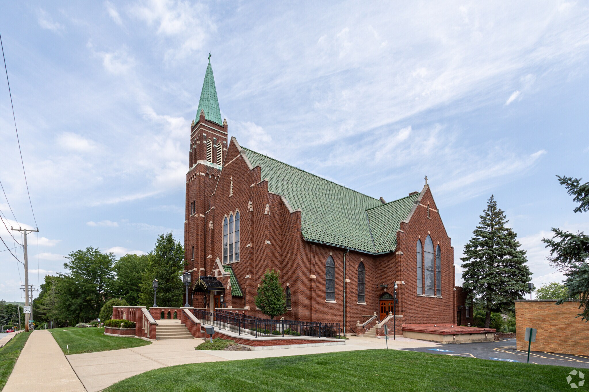 Northeast Lemont is home to St Alphonsus Catholic Church a warm and inviting church.