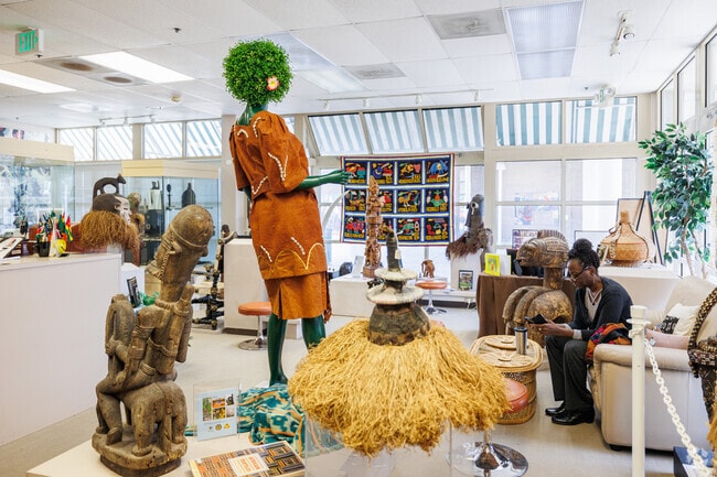 The African Art Museum of Maryland is one of only three in the country, and is in Long Reach.