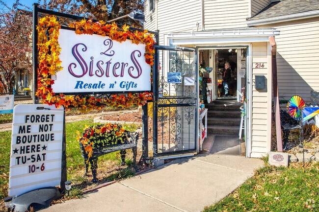 Residents spend hours looking through the many items at locally-owned 2 Sisters Resale n' Gifts.