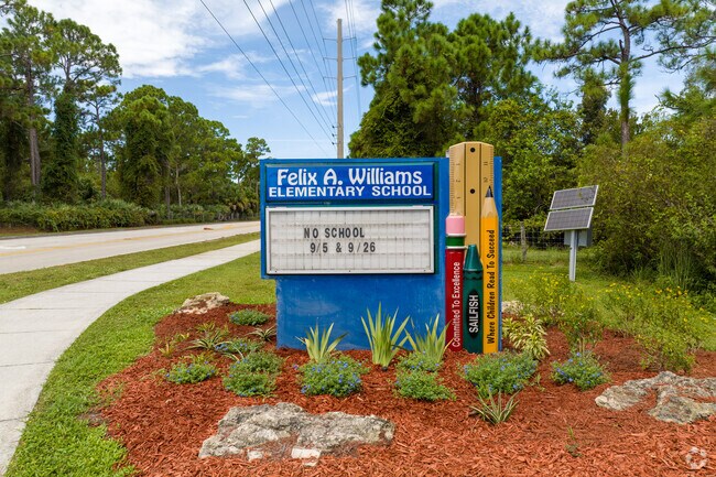 Welcome to Felix A. Williams Elementary School in Stuart, FL.