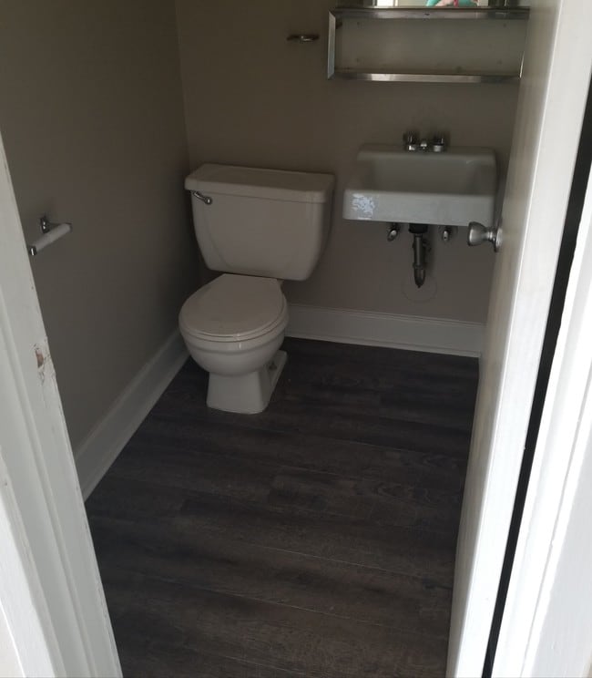 Spacious Half Bathroom