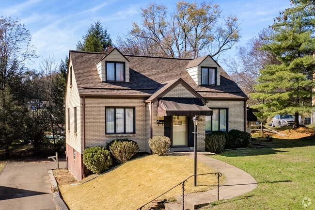 Smaller homes in Bethel Park sit on mid-sized lots.