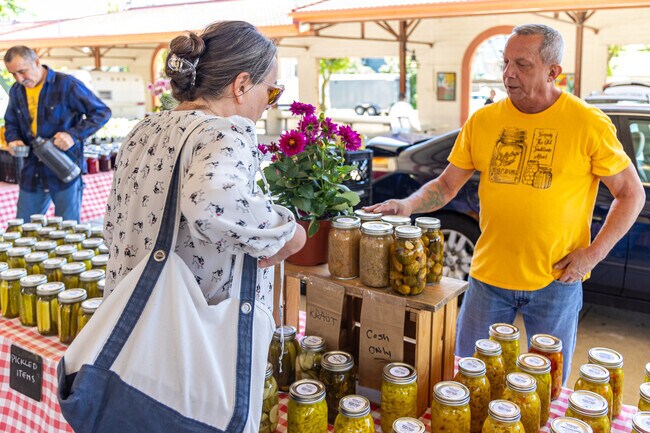 There are so many delicious things at the West Allis Farmer's Market near Greenfield Park.