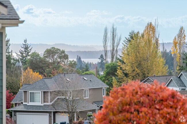 Catch views of the Puget Sound from Linde Hill Park.