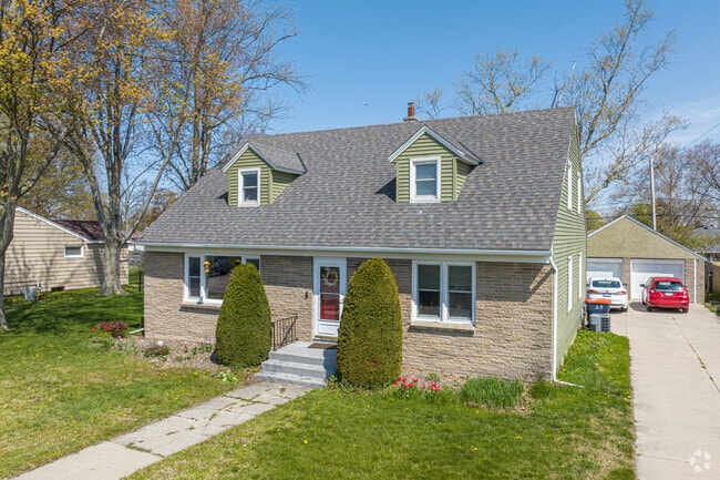 Cape Cod-style homes can be found in the Maplewood neighborhood.