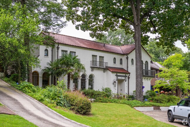 Forest Parks was developed in the early 1900s to follow the natural contours of Red Mountain’s.