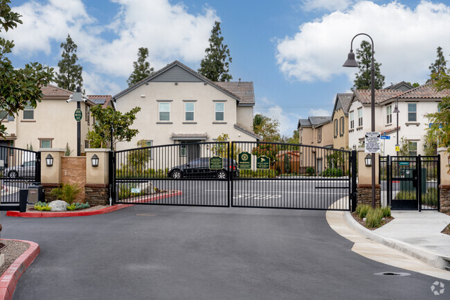 You can find some gated communities  within the area of South Pomona, Ca.